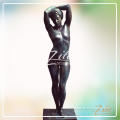 Elegant life size art realistic nude sexy woman bronze beauty statue sculpture